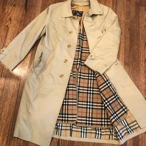 Men’s vintage Burberry trench coat